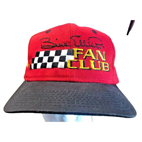 Bill Elliott Fan Club NASCAR Snapback Hat Vintage Racing Cap Most Popular Driver - Picture 1 of 9